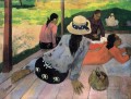 Siesta Postimpresionismo Primitivismo Paul Gauguin